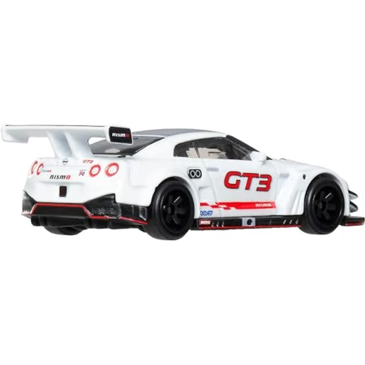 Hot Wheels Premium Car Culture Nissan GTR 2-Pack, 1:64 Spielzeugautos mit Die-Cast-Karosserien und Real-Riders-Reifen – Bild 5