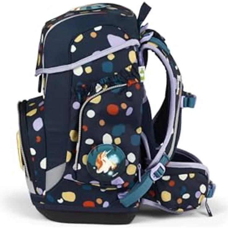 ergobag cubo Schulranzen Set (5-tlg.), ergonomisch, verstellbarer Brustgurt, aus 100% recyceltem Material – Bild 6