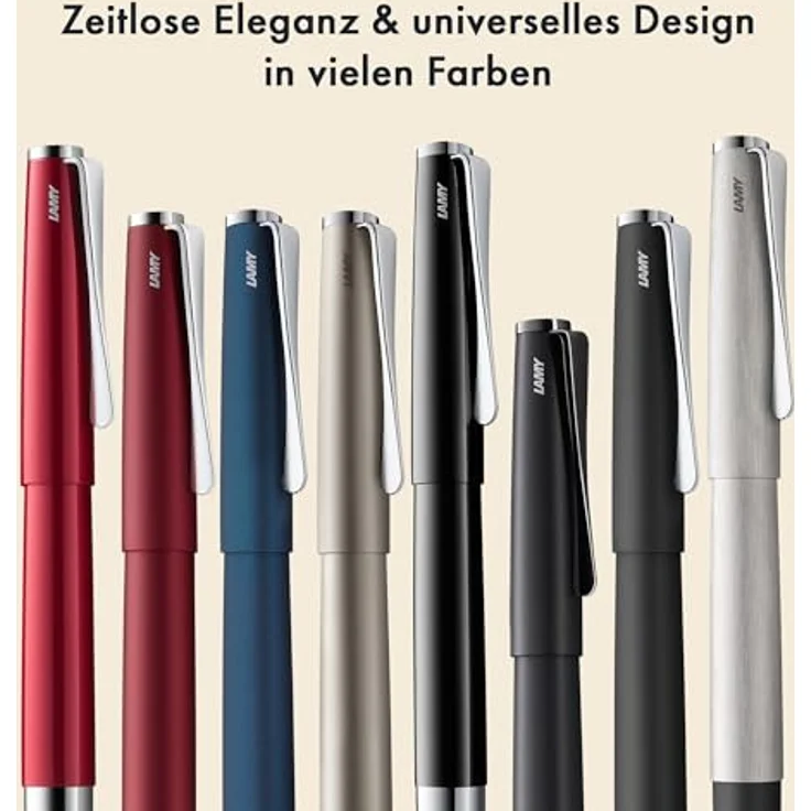 "LAMY Füllfederhalter studio, Propellerförmiger Clip, Federbreite M" – Bild 6