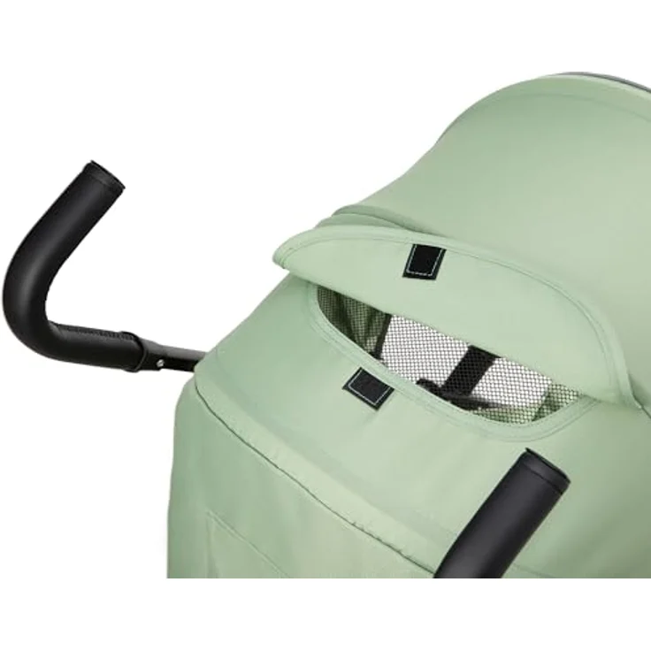 MoMi Kinder-Buggy Akira, Leicht & kompakt faltbar bis 15 kg, inkl. Zubehör, Schwarz – Bild 22