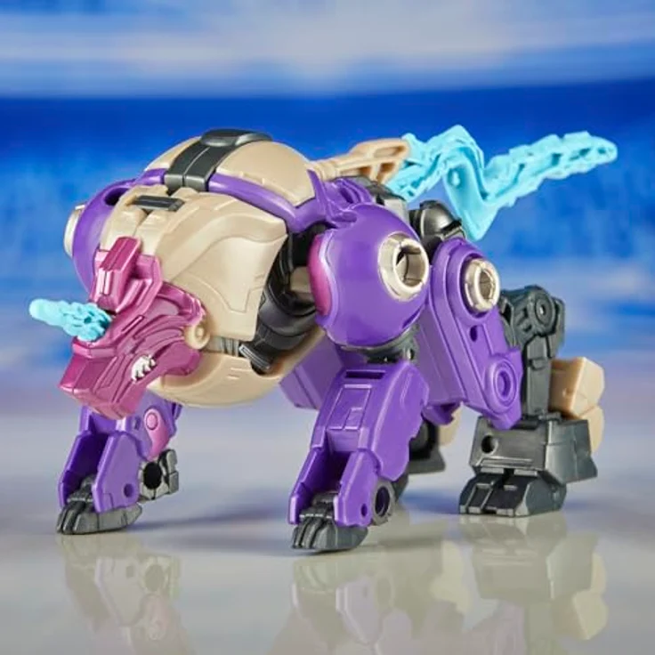 Transformers Prime Changer Alpha Trion, verwandelbare 2-in-1 Action-Figur (12,7 cm), cybertronischer Löwe mit Energon-Dolch und -Peitsche – Bild 4