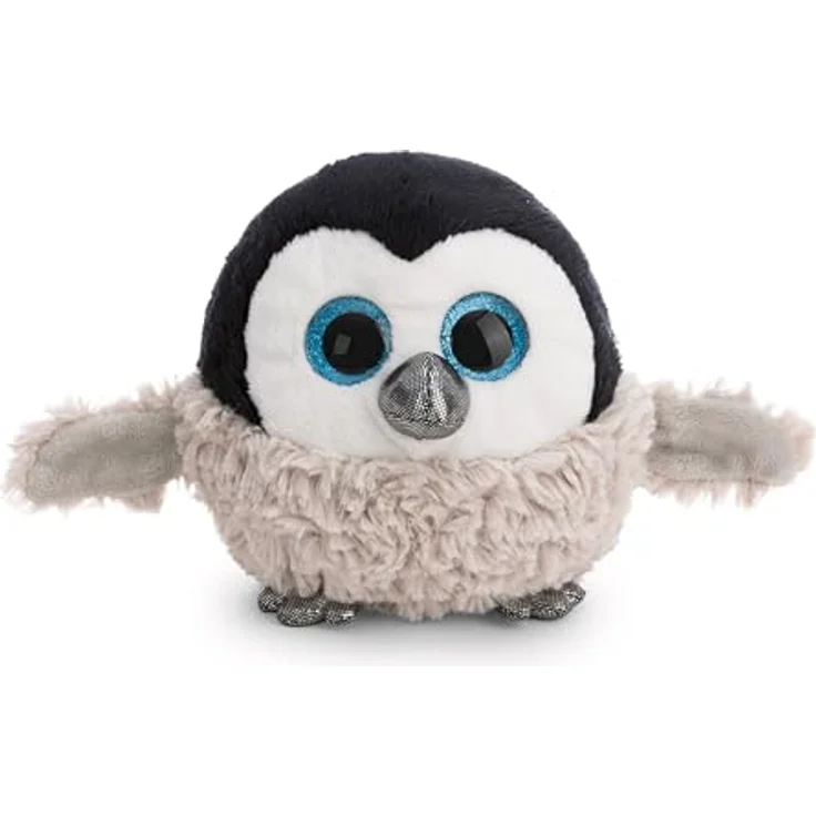 NICI Kuscheltier GLUBSCHIS Baby Pinguin Piffi, 15 cm, schwarz-weiß, aus softigem Plüsch, mit glitzernden Augen, ideales Geschenk für Kinder und Erwachsene – Bild 3