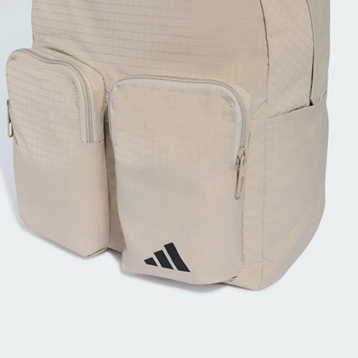 adidas Performance ESSENTIALS BACK TO CAMPUS RUCKSACK, strapazierfähiger Schulrucksack mit geräumigem Innenraum und gepolsterten Schultergurten, schwarz – Bild 3