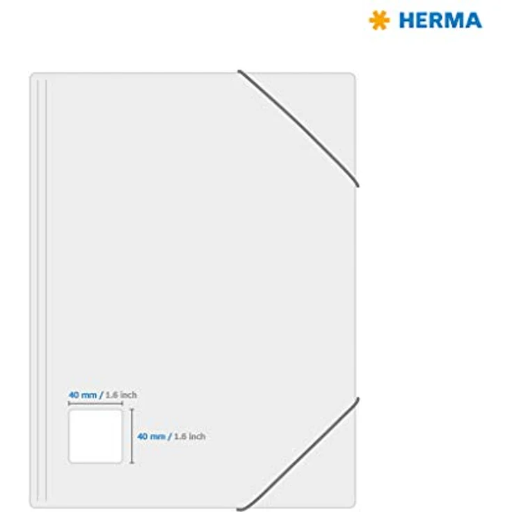 HERMA QR-Code-Etiketten 9642, 600 Stück, selbstklebend, weiß, 40,0 x 40,0 mm, FSC®-zertifiziert – Bild 5