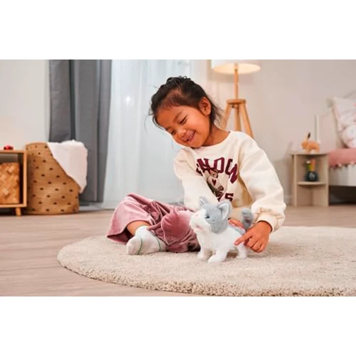 SIMBA TOYs PetZoo Kitty, Funktionsplüsch von ca. 19 cm, nicht für Kinder unter 3 Jahren geeignet – Bild 4