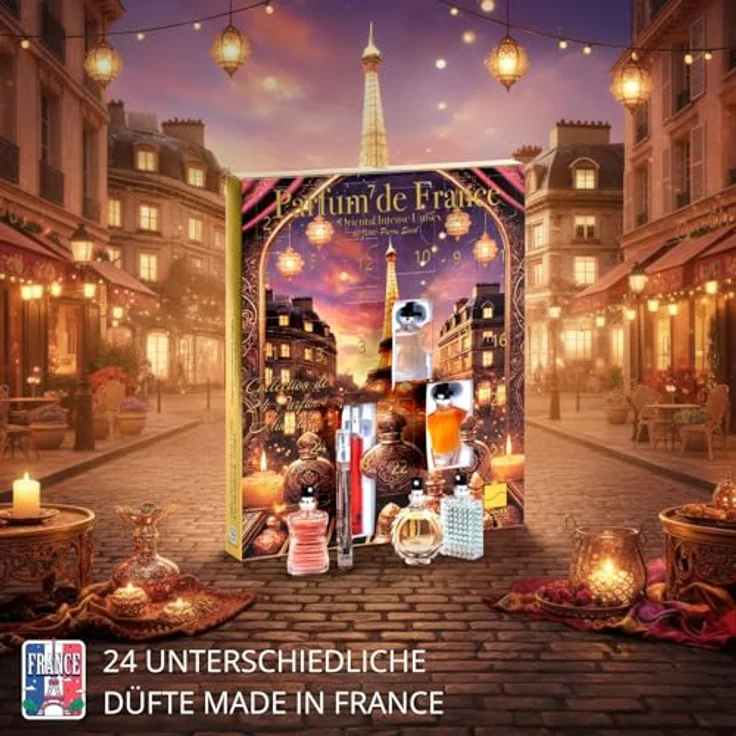 Jean-Pierre Sand Unisex Adventskalender 2025, Parfum de France Orient mit 24 Duftüberraschungen, 153 ml Gesamtinhalt – Bild 3