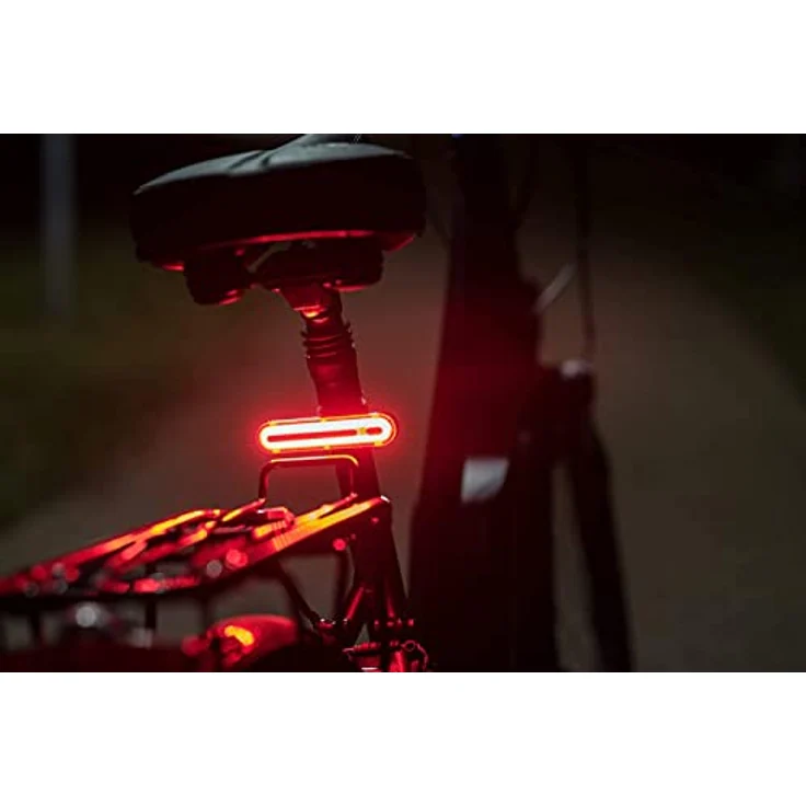 Fischer Fahrrad LED Akku-Stableuchte, 50 LEDs, Rücklicht, rear mit Akku und USB-Ladefunktion, Spritzwasserschutz nach IP44, StVZO-zugelassen – Bild 4