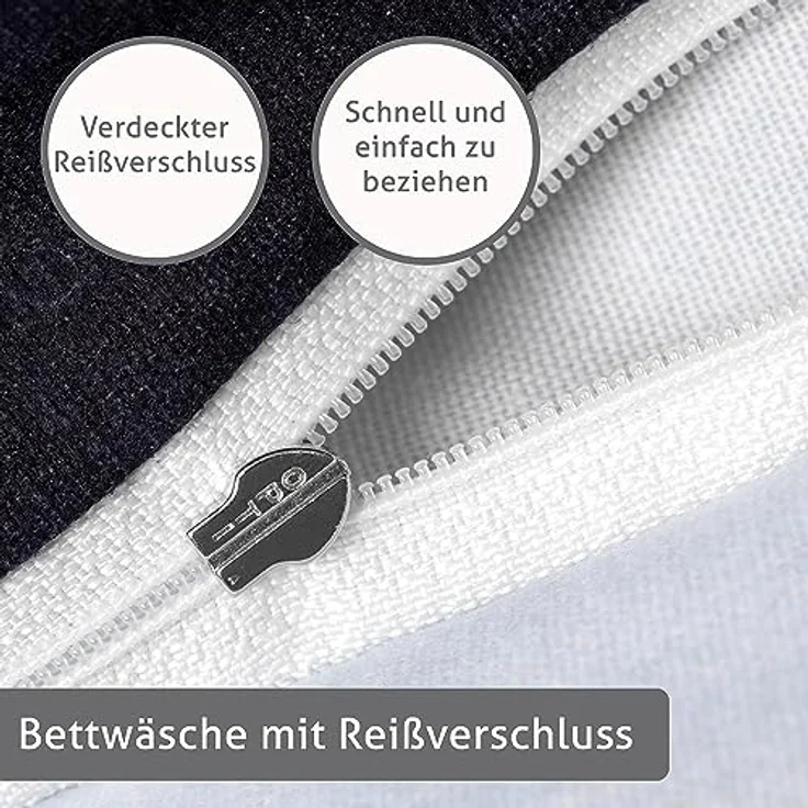 LINKHOFF Bagger Bettwäsche Set 135x200 für Kinder - Kinderbettwäsche 135x200 Jungen mit Baustellenfahrzeuge - Renforce Baumwolle - Kissen + Bettbezug – Bild 5
