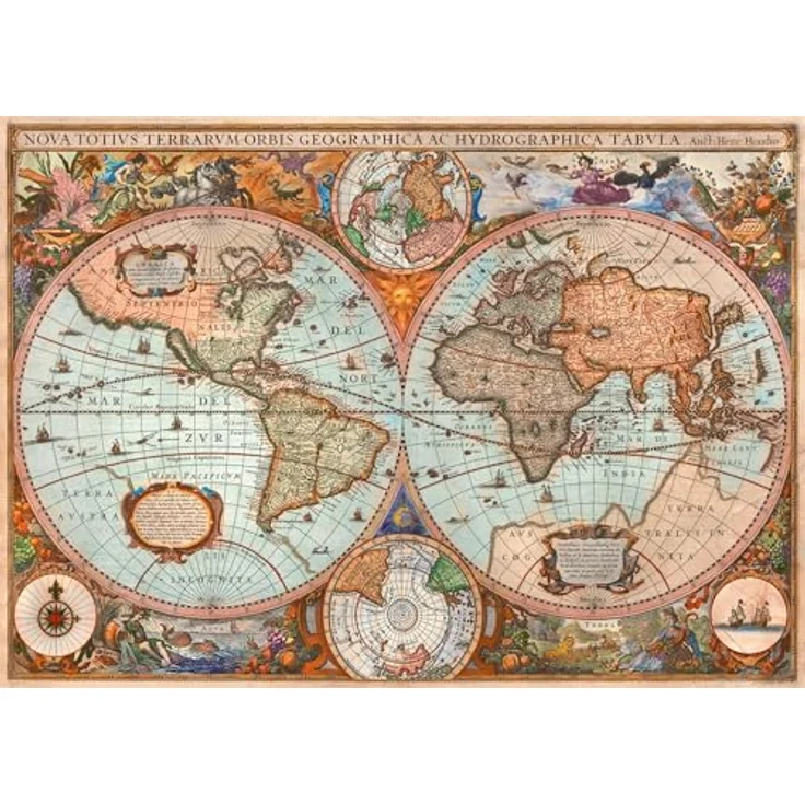 Schmidt Spiele Puzzle 58328 Antike Weltkarte, 3000 Teile Puzzle, bunt - Preisvergleich – Bild 5