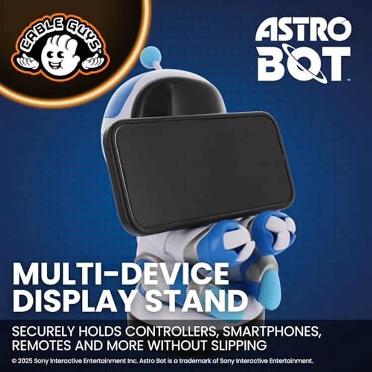 Sony Cable Guys Lade-Halter Astro Bot, ideal für Spielecontroller und Smartphones, Sammlerstück – Bild 4