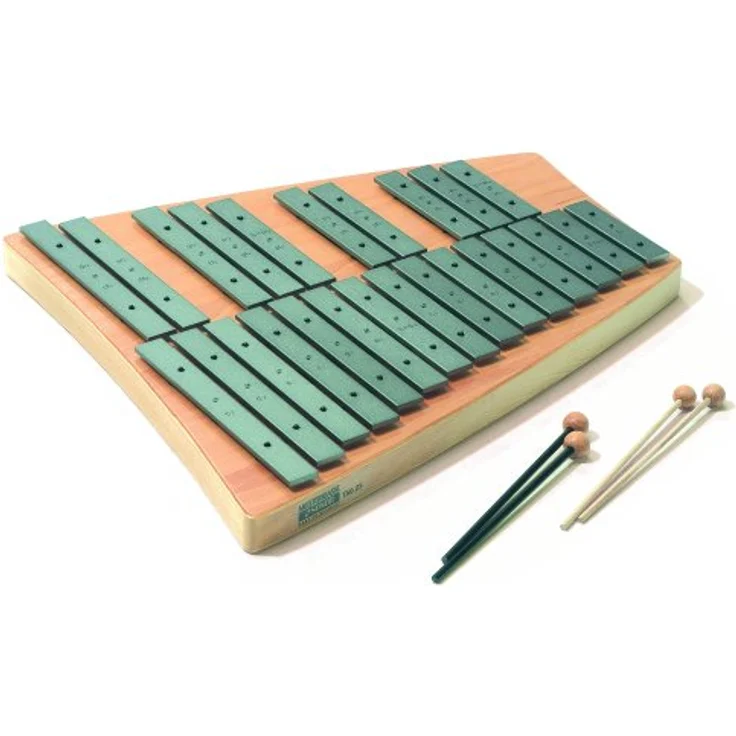 Sonor TAG25 Tenor-Alto Glockenspiel, chromatisch mit 25 Tönen, speziallegierte Metall-Klangplatten, resonanzkasten aus Buchenholz – Bild 2