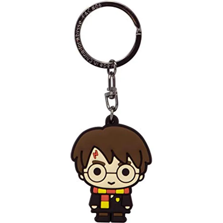ABYstyle HARRY POTTER - Schlüsselanhänger PVC Harry, Höhe 4,65 cm, hochwertiges Material