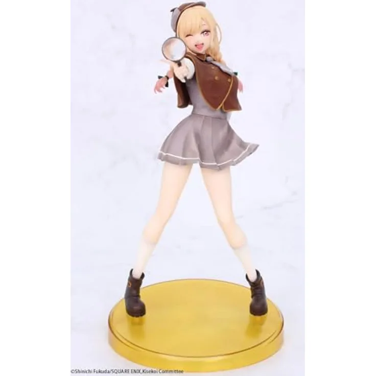 System Service My Dress-Up Darling Marin Kitagawa Detective Ver. 18 cm, detailreiche PVC Statue in bedruckter Box