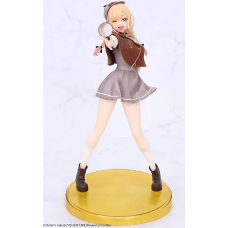 System Service My Dress-Up Darling Marin Kitagawa Detective Ver. 18 cm, detailreiche PVC Statue in bedruckter Box – Bild 1