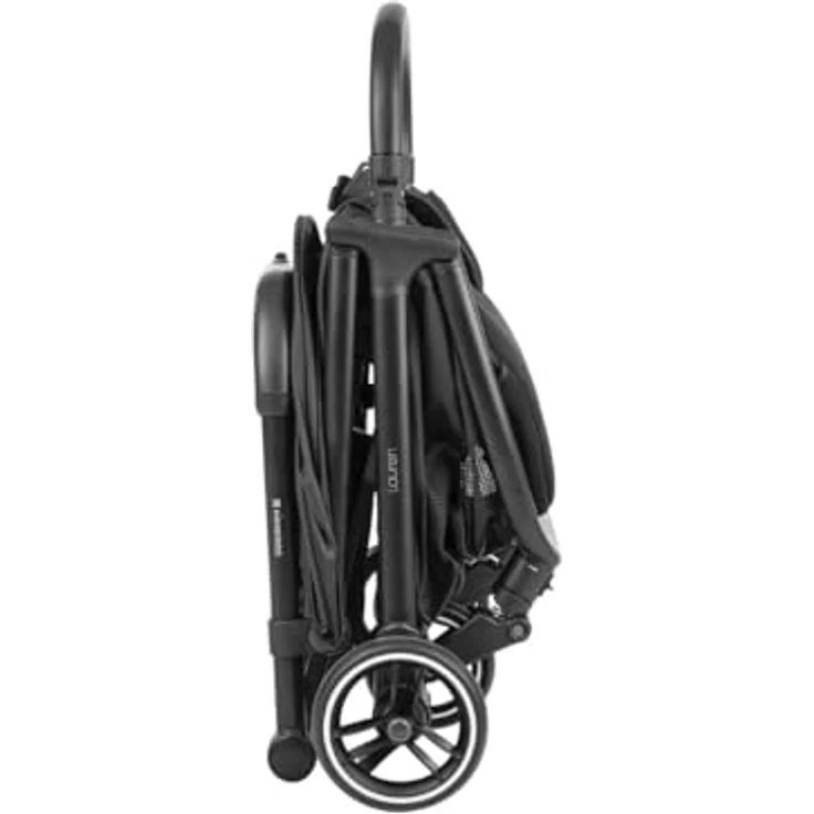 Kikkaboo Kinderwagen Buggy Lauren verstellbar faltbar Aluminiumrahmen bis 22 kg, Farbe:schwarz – Bild 5