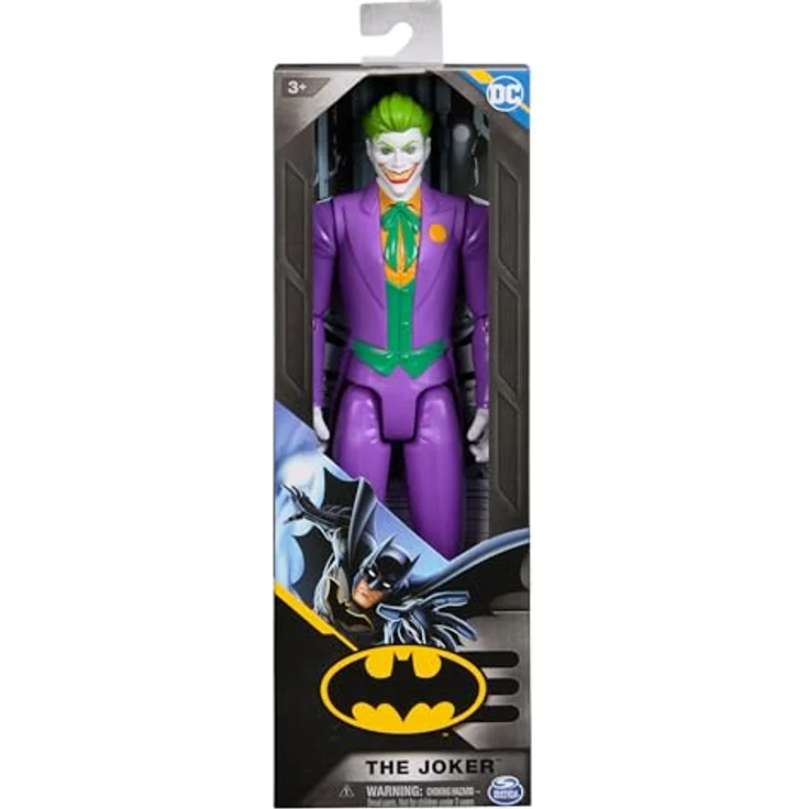 Spin Master Batman: Action Figure - The Joker, 30 cm mit 11 Gelenkpunkten und authentischem Comic-Styling – Bild 2