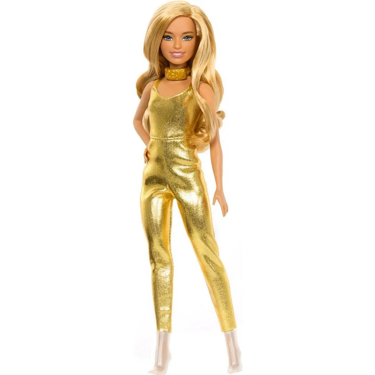 Barbie Anziehpuppe Fashionistas 65-jähriges Jubiläum welliges blondes Haar – Bild 1