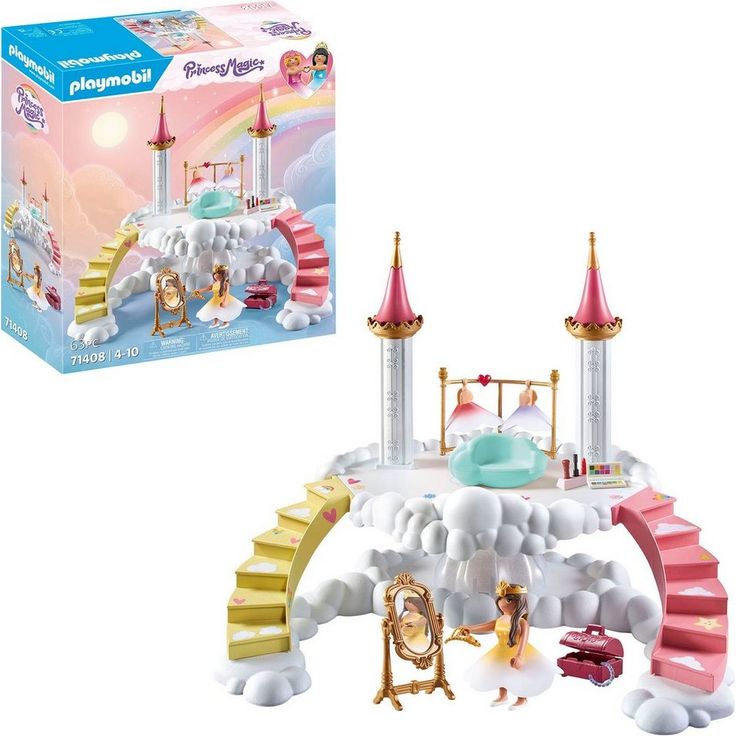 Playmobil® Himmlische Ankleidewolke (71408), Princess Magic Konstruktions-Spielset, (63 St), Made in Germany
