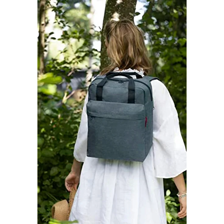 Reisenthel Allday M Backpack Rucksack Tasche Daypack EJ Twist Silver – Bild 10