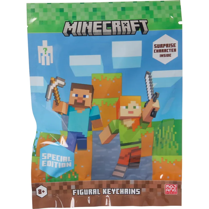 joojee Minecraft Schlüsselanhänger Special Edition, Sammlerstück für Fans, 1 Stück
