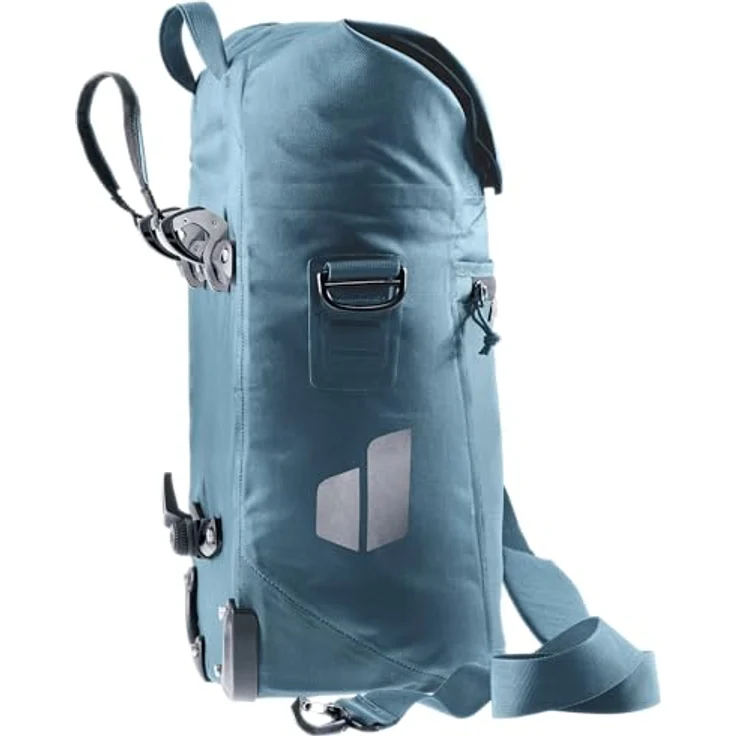 Deuter Mainhattan Fahrradtasche, 33 cm x 22 cm x 45 cm, blau, 100% Plane, für Kinderfahrräder – Bild 3
