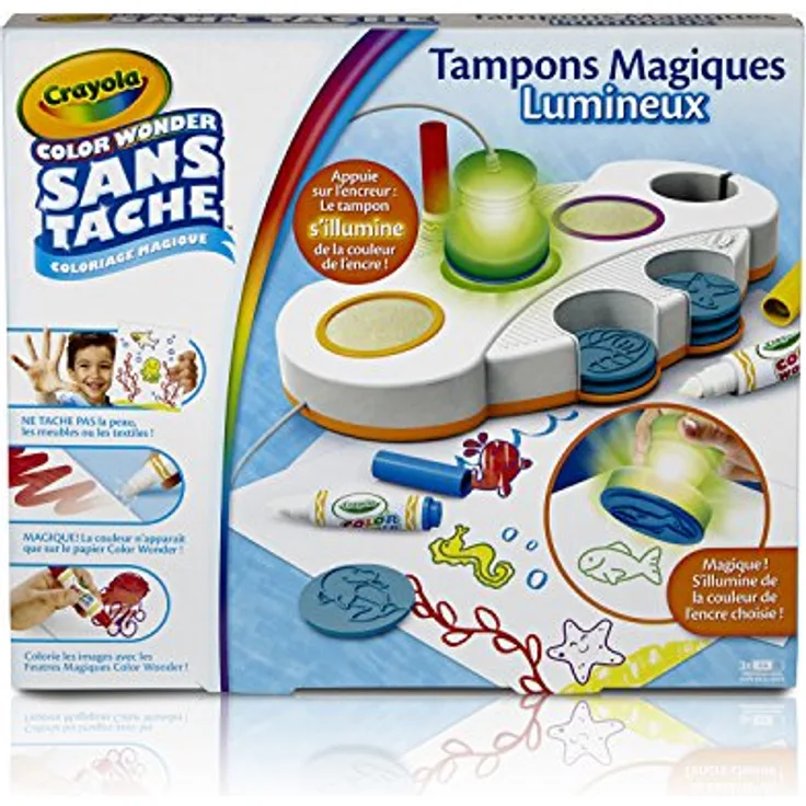 Crayola Color Wonder – 75 – 2589-e-000 – Stempel Magische – Ausmalen ohne Fleck