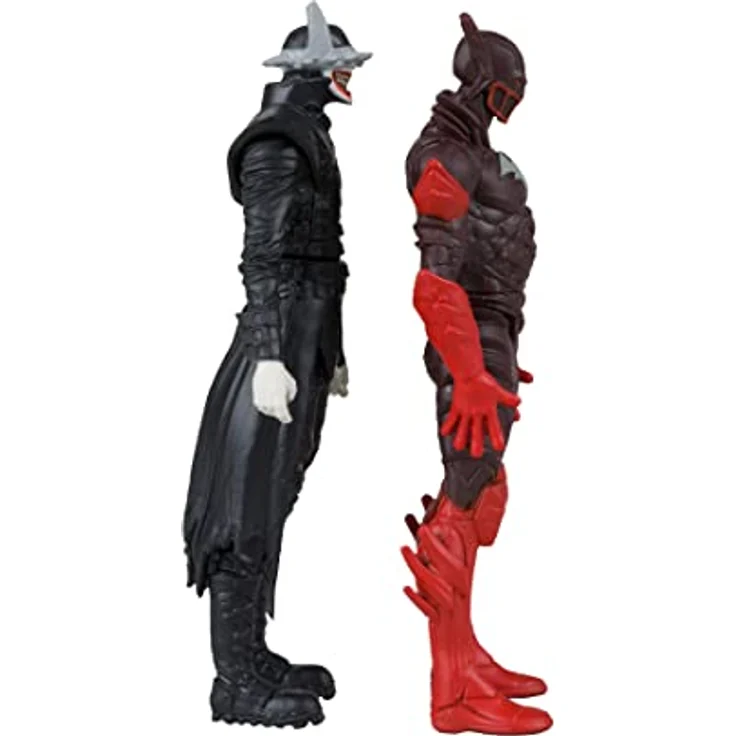 McFarlane Toys DC Direct Gaming Actionfiguren Batman Who Laughs & Red Death, 8 cm, inklusive exklusivem Comic – Bild 7