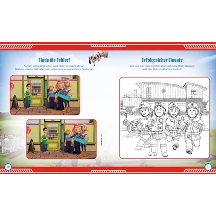 Panini Sticker Feuerwehrmann Sam - 500 Sticker - Stickern-Rätseln-Ausmalen, für Fans von Feuerwehrmann Sam – Bild 5
