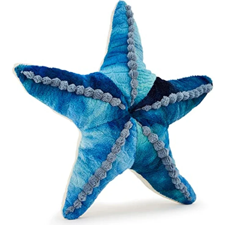 Zappi Co Blauer Seestern Plüschtier, weich gefüllt, 23-25 cm, aus recyceltem Material, für Kinder, Safari-Tiere Kollektion – Bild 1