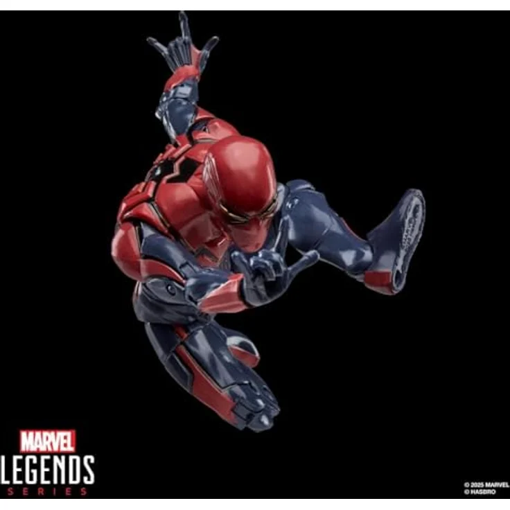Hasbro Spiderman Spd Legends Exc Blue 3, 15 cm Action-Figur im Geschwindigkeits-Anzug mit 4 Accessoires – Bild 5
