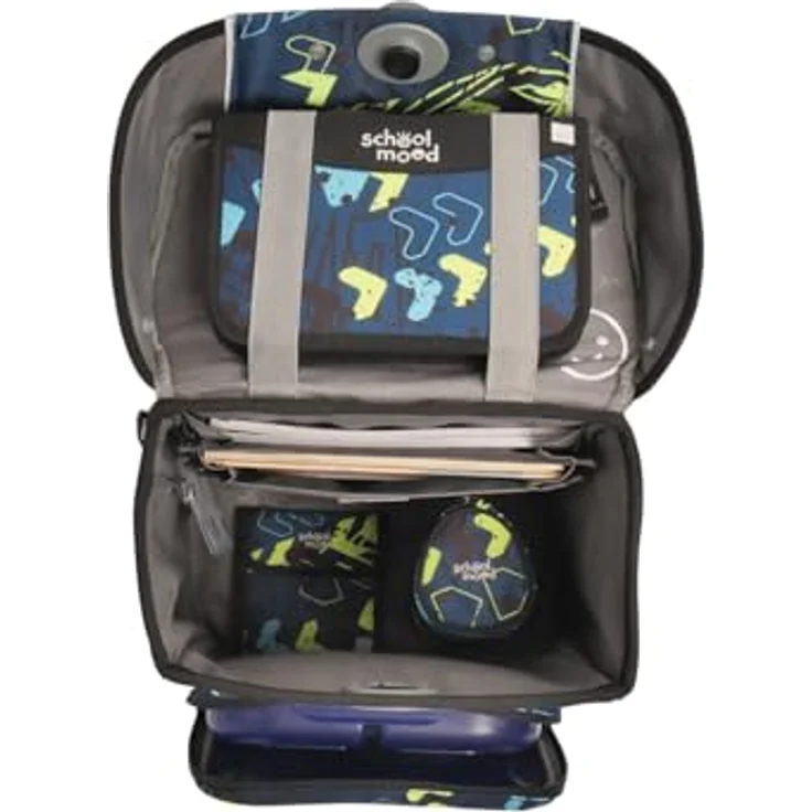 SCHOOL-MOOD® Schulranzen Champion Maxx Pro, Farbe Elias, ergonomisch und strapazierfähig – Bild 7