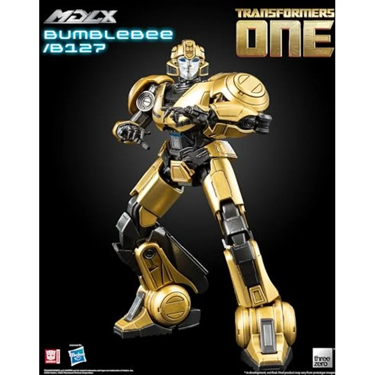 THREEZERO Transformers MDLX Actionfigur Bumblebee/B127, 12 cm, mit Zubehör in Fensterbox aus ABS, POM, PVC, Zinklegierung und Metallteilen – Bild 20