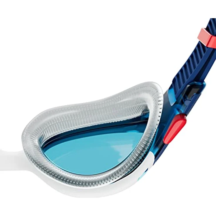 Speedo Unisex Erwachsene Biofuse 2.0 Schwimmbrille, Blau, Einheitsgröße – Bild 4