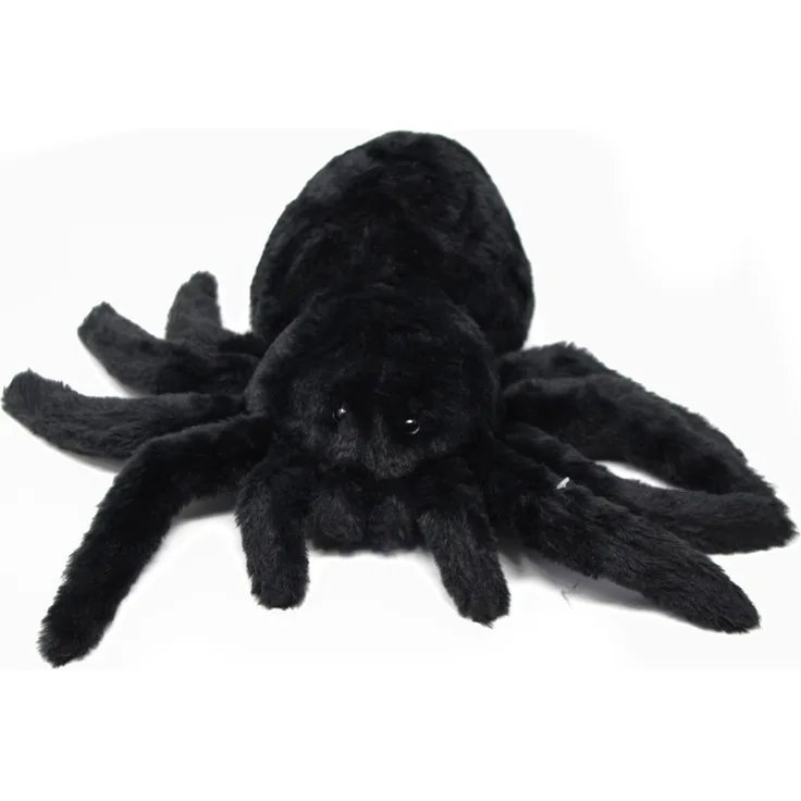 Cornelissen Kuscheltier Vogelspinne, 35 cm flauschig aus Polyester für kleine und große Spinnenfans