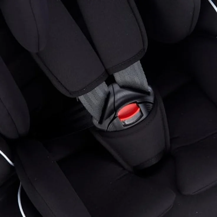 BabyGo FreeFix iSize Autokindersitz, iSize ECE R129, 7-fach verstellbare Kopfstütze, leicht und sicher, schwarz – Bild 3