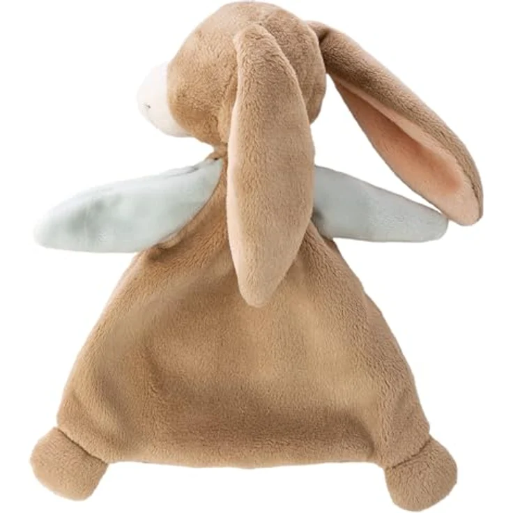 NICI Schmusetuch Hase Lopino „Kleiner Sonnenschein“, braun, 20x17cm, Kuscheltuch für Babys & Kleinkinder mit langen Schlappohren und hochwertiger Stickerei – Bild 2