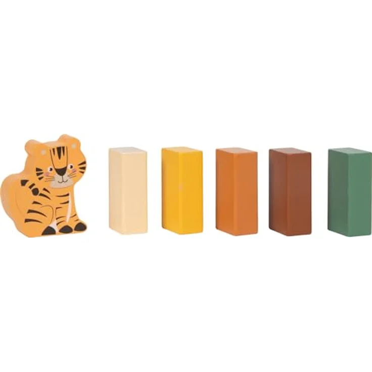 small foot Wackelmauer „Safari“, Geschicklichkeitsspiel aus Holz zur Förderung von Motorik und Konzentration, ab 4 Jahre – Bild 4