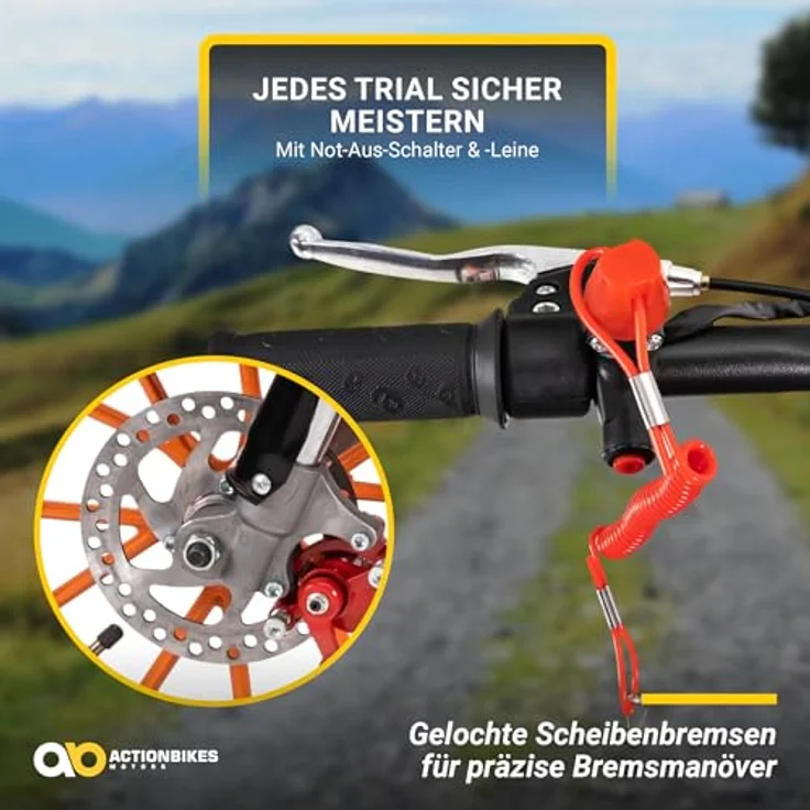 Delta Kinder Crossbike  49 cm 2-takt grün – Bild 6