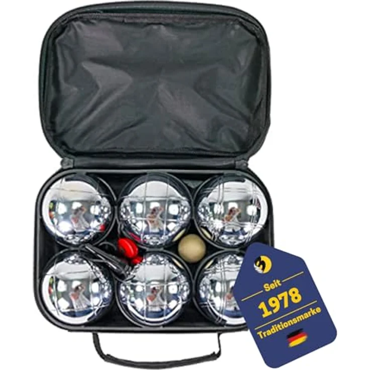 BEST Sporting - Boules Set 6 Metallkugeln – Bild 2