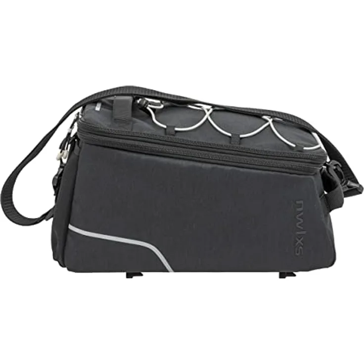 New Looxs Unisex-Adult Sports Trunkbag Small Racktime Schultertasche, Schwarz, 14 Liter