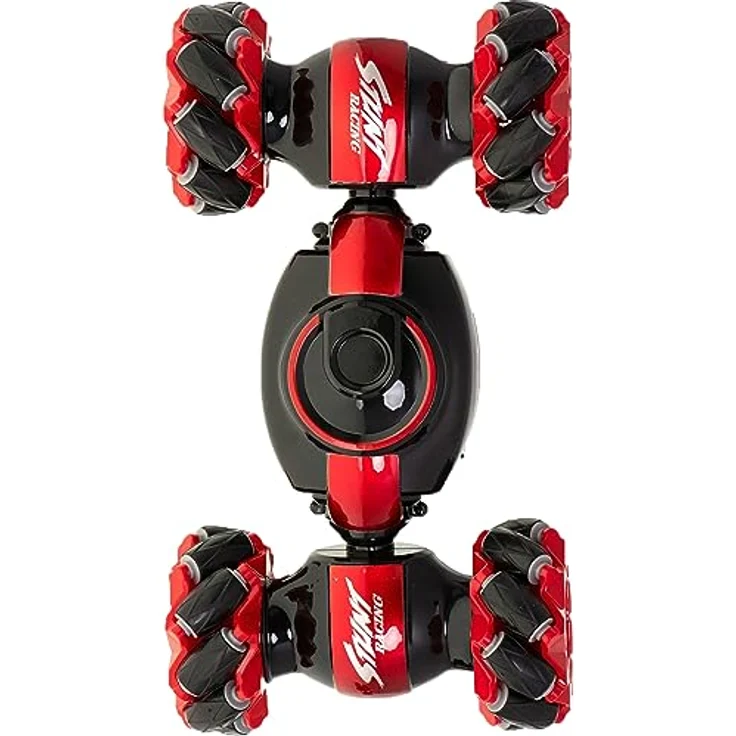 Retoo Ferngesteuertes Auto mit Handsteuerung, 4WD 2.4GHz RC Stunt Car mit Licht Sprühen, 360° Drehung Crawler Fahrzeug, Doppelseitige Rotierende Off Road RC Twist Car Geschenk für Kinder – Bild 2