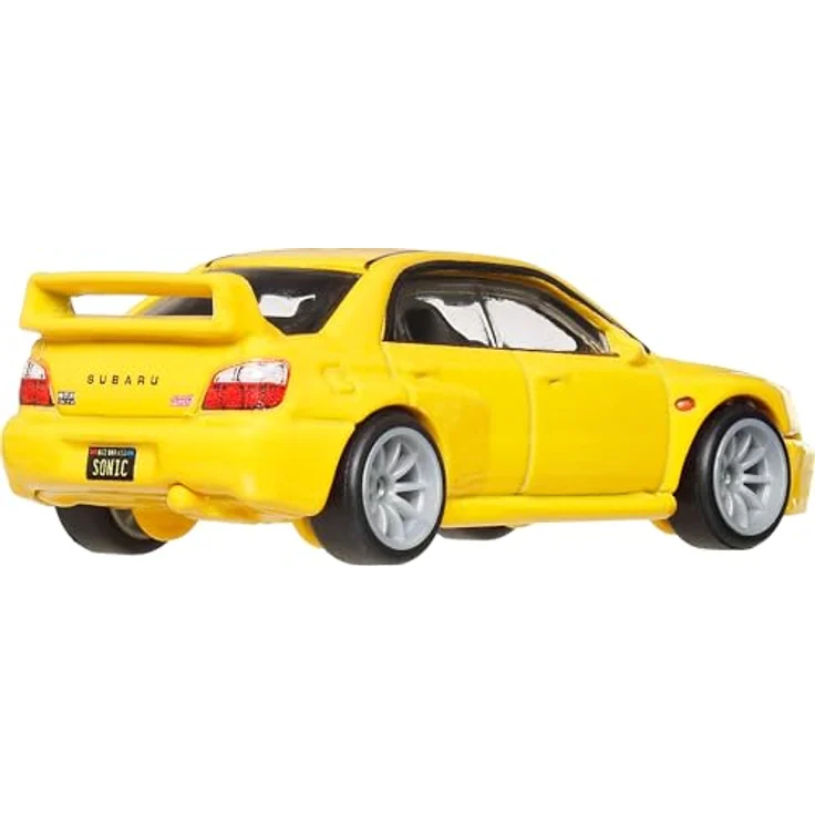 Mattel® Hot Wheels Premium Car Culture Subaru Impreza WRX, Die-Cast Auto im Maßstab 1:64 mit Real Riders-Reifen, ab 3 Jahre – Bild 4