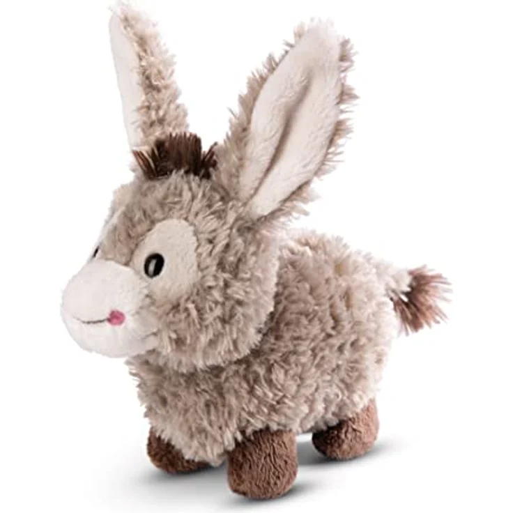 NICI 49032 Kuscheltier Esel Donkeylee 18cm grau stehend-Nachhaltiges Stofftier aus weichem Plüsch, niedliches Plüschtier zum Kuscheln und Spielen, für Kinder & Erwachsene, tolle Geschenkidee – Bild 2
