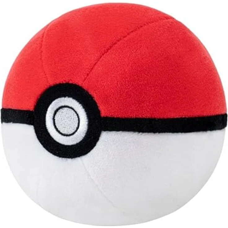 Jazwares Poke Ball, Kuscheltier mit klassischem Design – Bild 2
