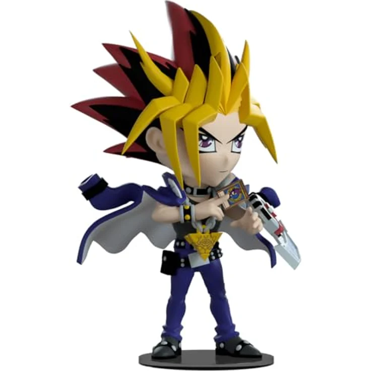 Youtooz - Yu Gi Oh Yami Yugi - Figur, Gelb - 12,2 cm Höhe, Dark Magician-Karte, Millennium Puzzle – Bild 5