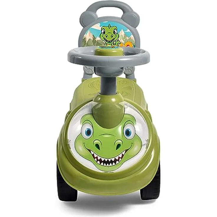 JAMARA 464005 Rutscher, Rutschauto mit Kippschutz und Hupe, rot – Bild 4