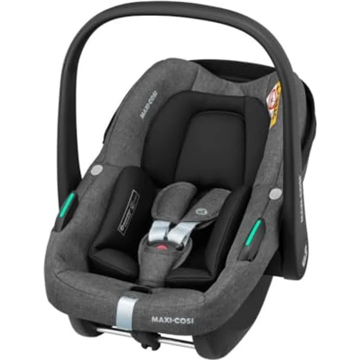 Maxi-Cosi Zelia S Trio 3in1 Kombi-Kinderwagen-Set bis 22 kg, inkl. Babyschale CabrioFix S i-Size, Wickeltasche, Regenschutz, Dark Grey, mit Gratis Mobilitätsgarantie – Bild 8