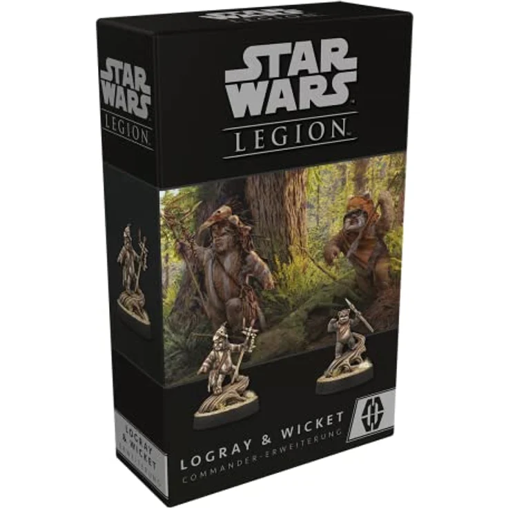 FFG Star Wars: Legion - Logray & Wicket, Erweiterung für 2 Spieler, mit hochdetaillierten Miniaturen und neuen Karten, ab 14 Jahre (DE-Ausgabe) – Bild 1