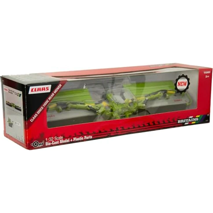 Tomy Britains Heckmäher Claas 43303, detailgetreues Spielzeugmodell für kreative Spielwelten – Bild 4