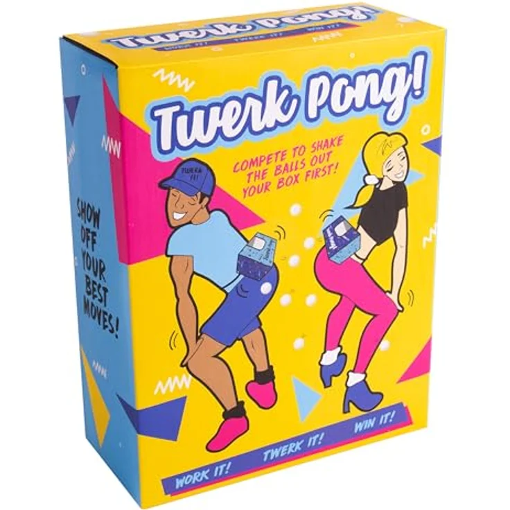 Fizz Creations Twerk Pong, interaktives Partyspiel mit 3 Spielmodi für tanzende Wettbewerbe – Bild 3